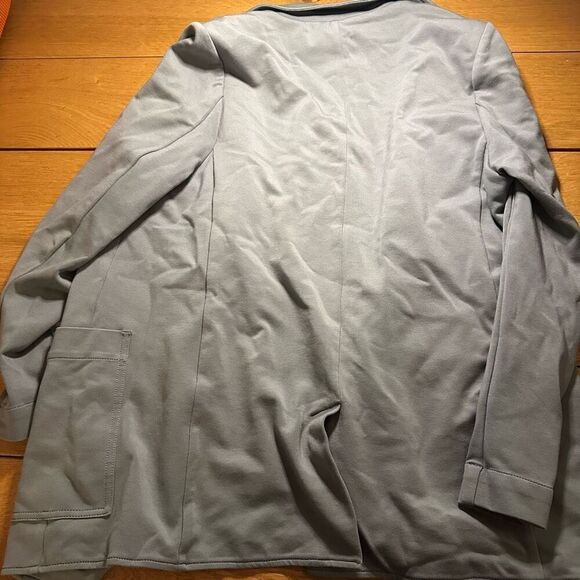 Athleta blazer gray blue 6 - Picture 6 of 6